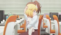 TVアニメ「社畜さんは幼女幽霊に癒されたい。」PV第3弾より。 (c)有田イマリ/SQUARE ENIX・製作委員会