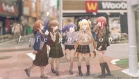 「Life goes on!」リリックビデオより。 (c)Konami Digital Entertainment,Straight Edge Inc./シャインポスト製作委員会