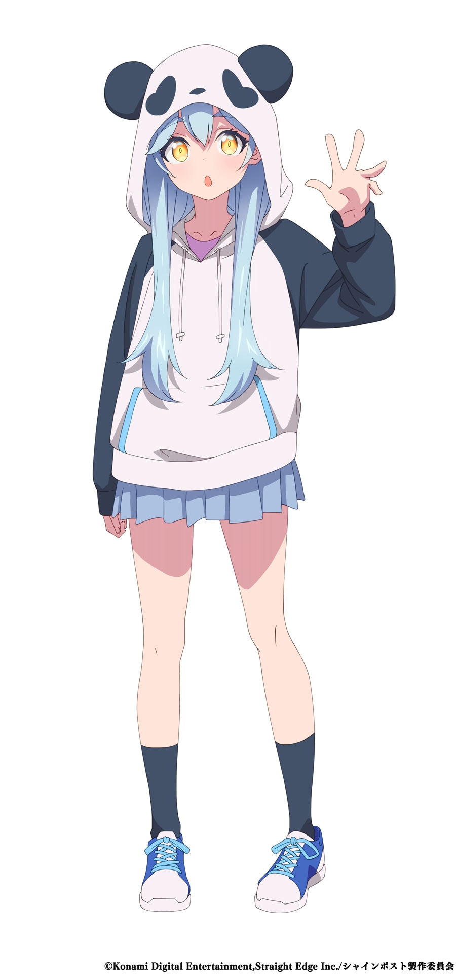 広瀬実唯菜（CV：齋藤樹愛羅） (c)Konami Digital Entertainment,Straight Edge Inc./シャインポスト製作委員会