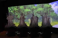 「ディズニー ツイステッドワンダーランド展｜ヴィランズから生まれた世界」エントランス