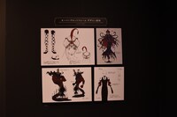 「ディズニー ツイステッドワンダーランド展｜ヴィランズから生まれた世界」スカラビア寮の様子。