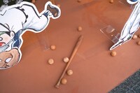 「『キャプテン』連載開始50周年記念特別展示」より。