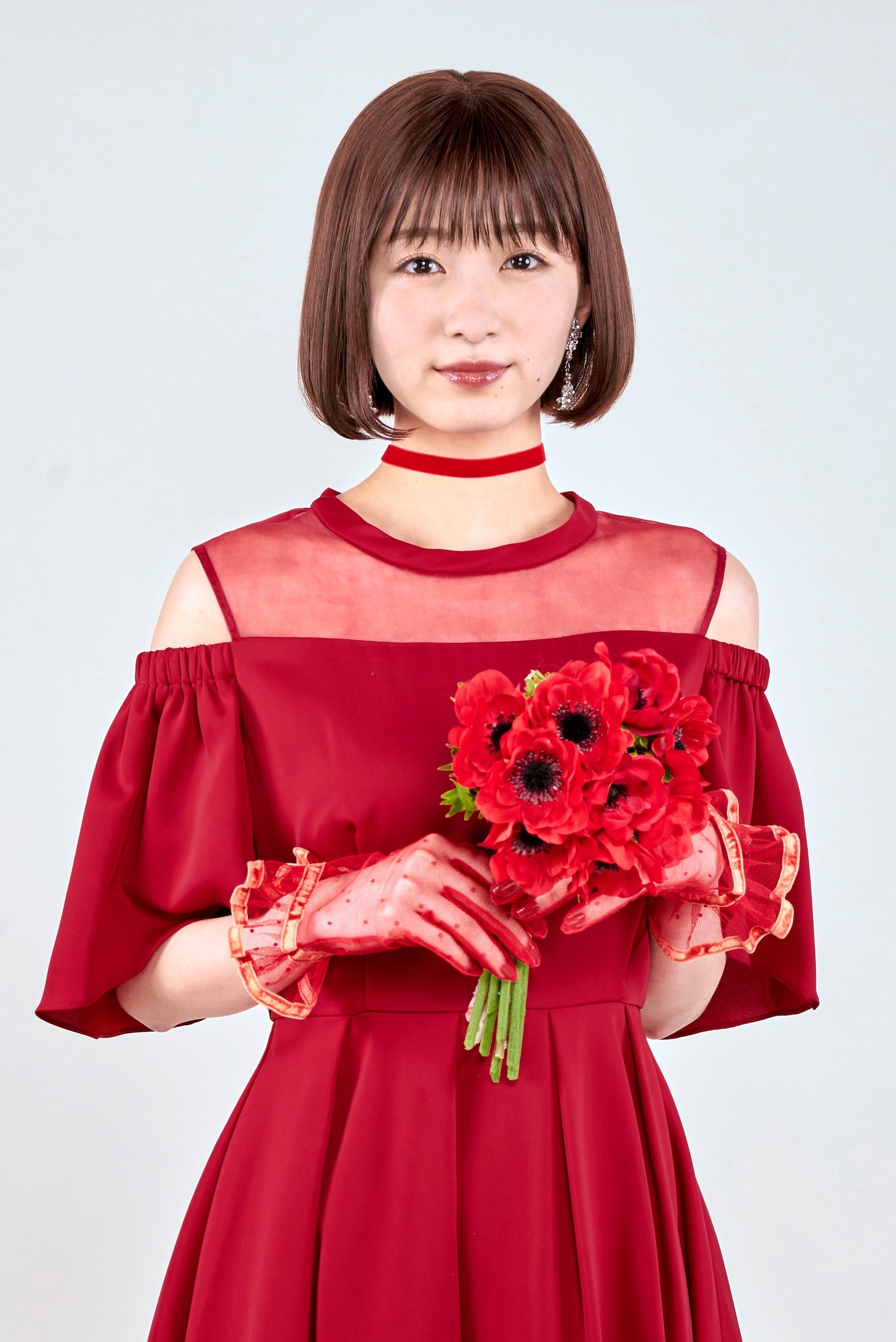 柏崎ゆう役の岡崎紗絵。(c)「花嫁未満エスケープ」製作委員会