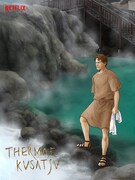 Netflixアニメシリーズ「テルマエ・ロマエ ノヴァエ」ヤマザキマリによる描き下ろしイラスト。