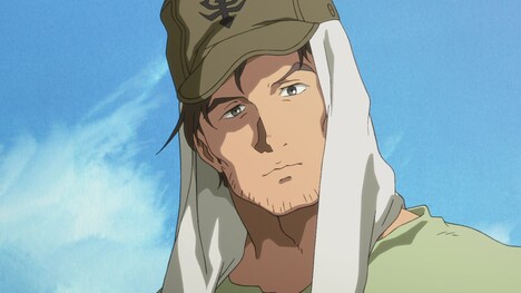 「機動戦士ガンダム ククルス・ドアンの島」特報映像より、ククルス・ドアン。