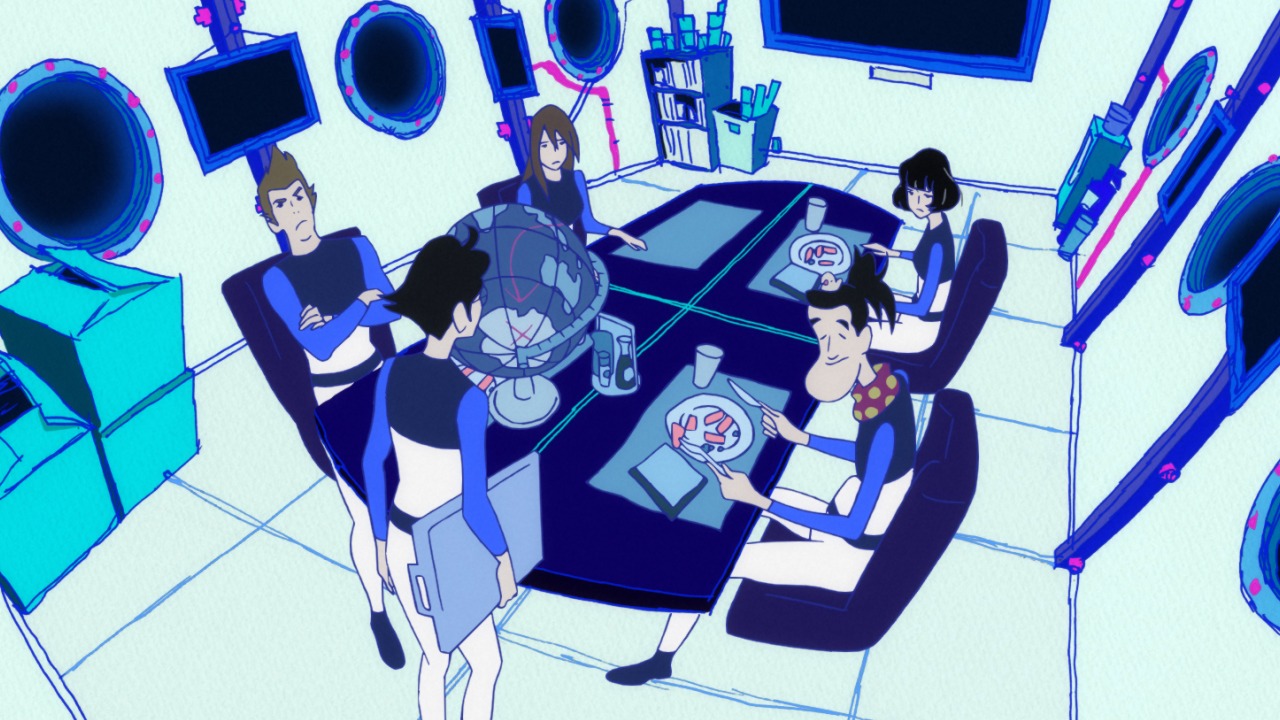 アニメ「四畳半神話大系」テレビ未放送エピソードより。 (c)四畳半主義者の会