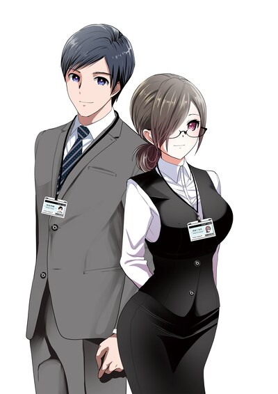 「バツハレ」のカラーカット。