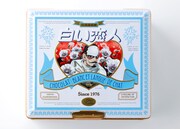 「白い恋人36枚入『ゴールデンカムイ』コラボ缶」