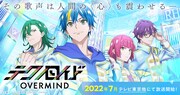 TVアニメ「テクノロイド オーバーマインド」の告知画像。