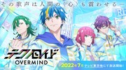 TVアニメ「テクノロイド オーバーマインド」の告知画像。