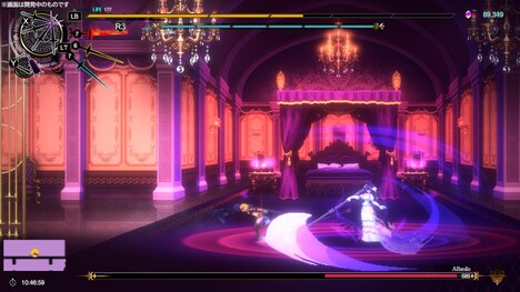 2Dアクションゲーム 「OVERLORD: ESCAPE FROM NAZARICK」開発中のプレイ画面。 (c)KM,K/OL3P (c)KADOKAWA CORPORATION 2021 (c)Kugane Maruyama, PUBLISHED BY KADOKAWA COPOLATION/OVERLORD PARTNERS