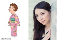 左から女将、桑島法子。
