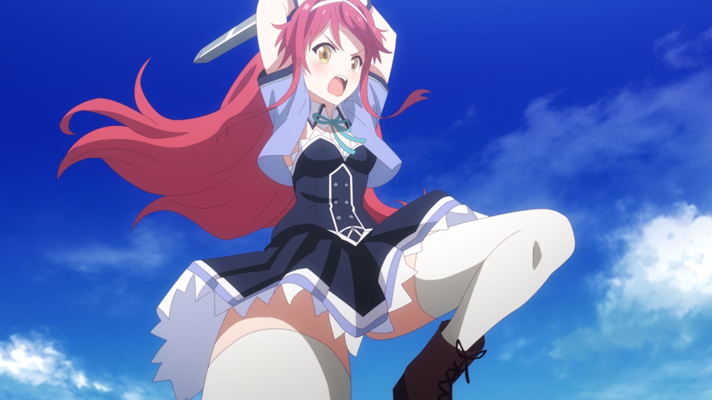 TVアニメ「史上最強の大魔王、村人Aに転生する」PV第2弾より。(c)下等妙人・水野早桜/KADOKAWA/村人A製作委員会