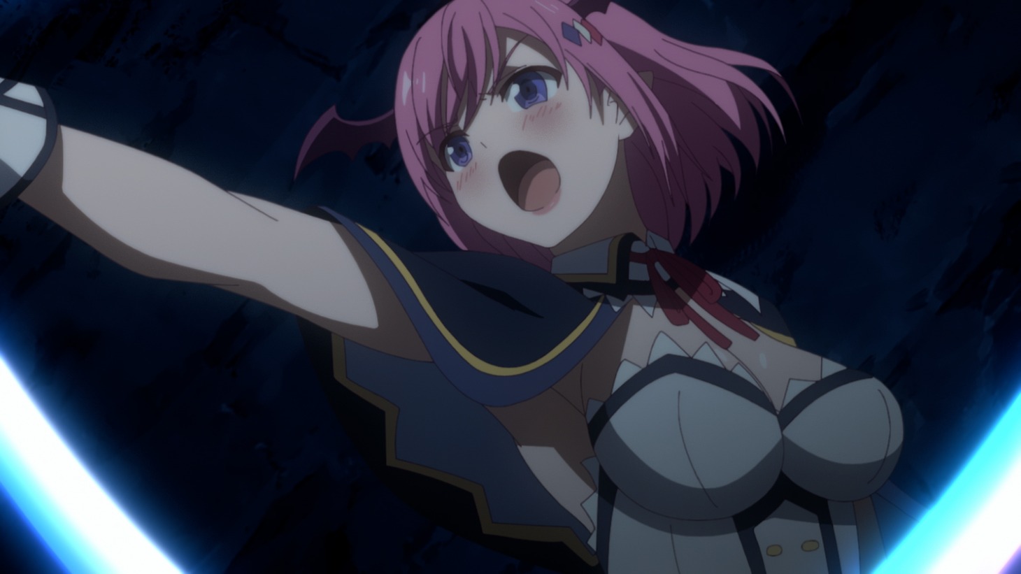TVアニメ「史上最強の大魔王、村人Aに転生する」PV第2弾より。(c)下等妙人・水野早桜/KADOKAWA/村人A製作委員会