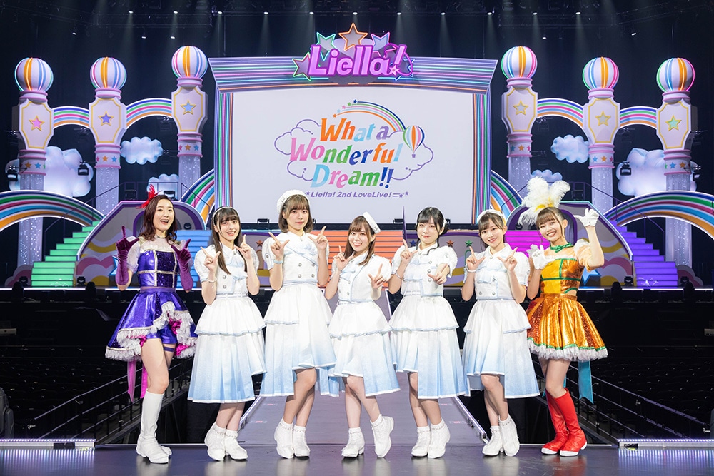 「ラブライブ！スーパースター!! Liella! 2nd LoveLive! ～What a Wonderful Dream!!～」の様子。