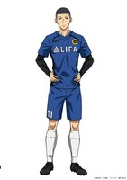 義経健太（CV：興津和幸）。エスペリオンユース3年で、1軍の主将を務める。昨年のプレミアリーグ得点王という実績を持つフォワード。サッカーの実力は圧倒的だが、独特な口調で話したり語尾が聞き取れなくなったりと、掴みどころのない性格をしている。