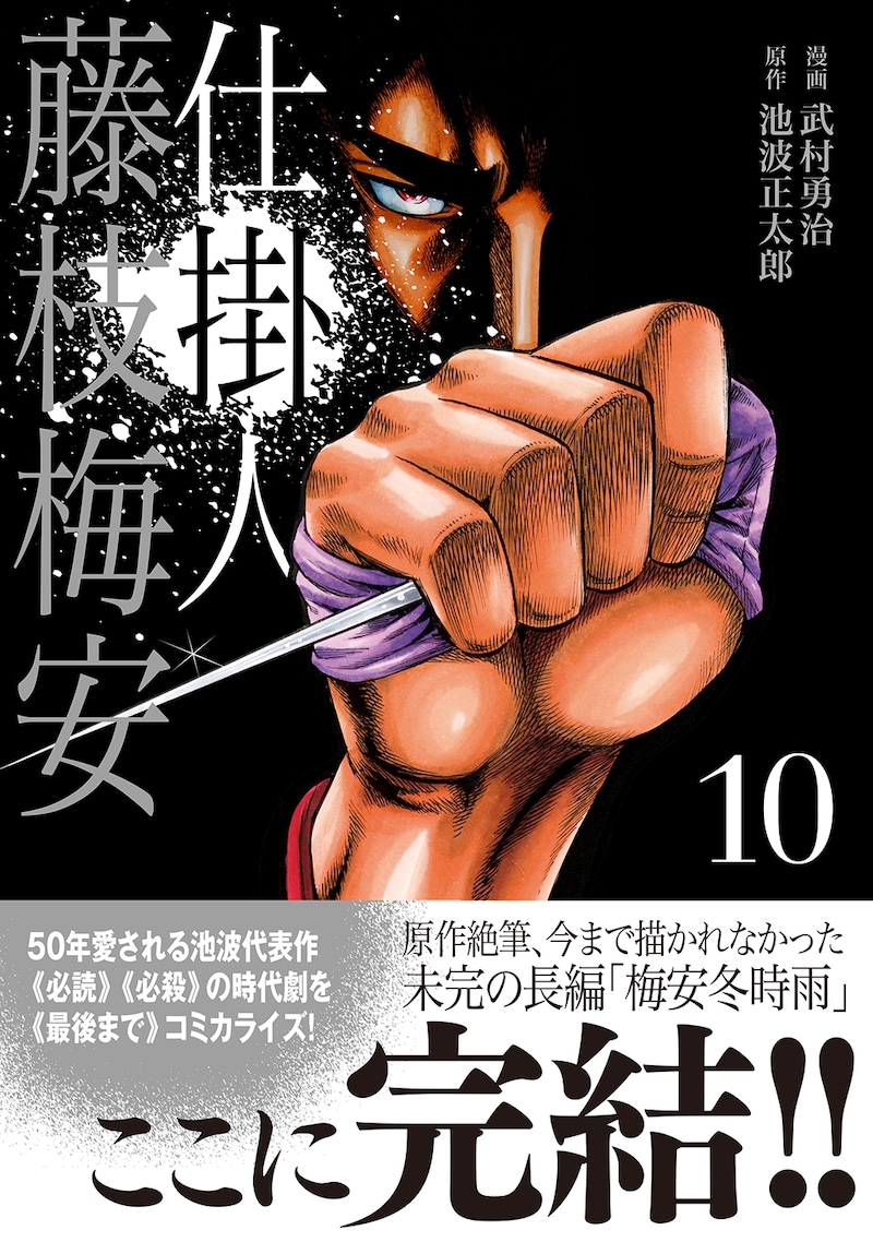 「仕掛人 藤枝梅安」10巻(帯付き)