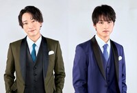 左から深見一役の浅香航大、松下尚紀役の中川大輔。 (c)「花嫁未満エスケープ」製作委員会