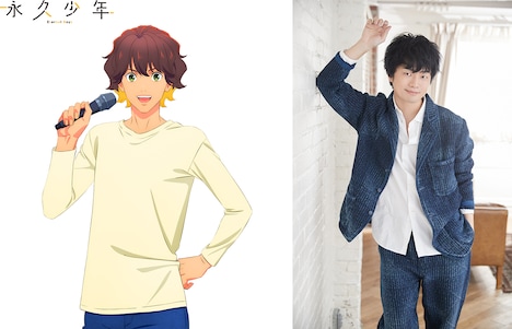 左から浅井悠、福山潤。