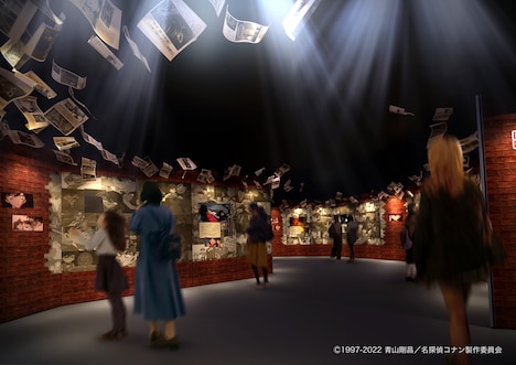 会場内のイントロダクションのイメージ。