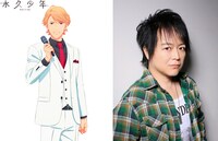 左から柿崎誠、佐々木望。