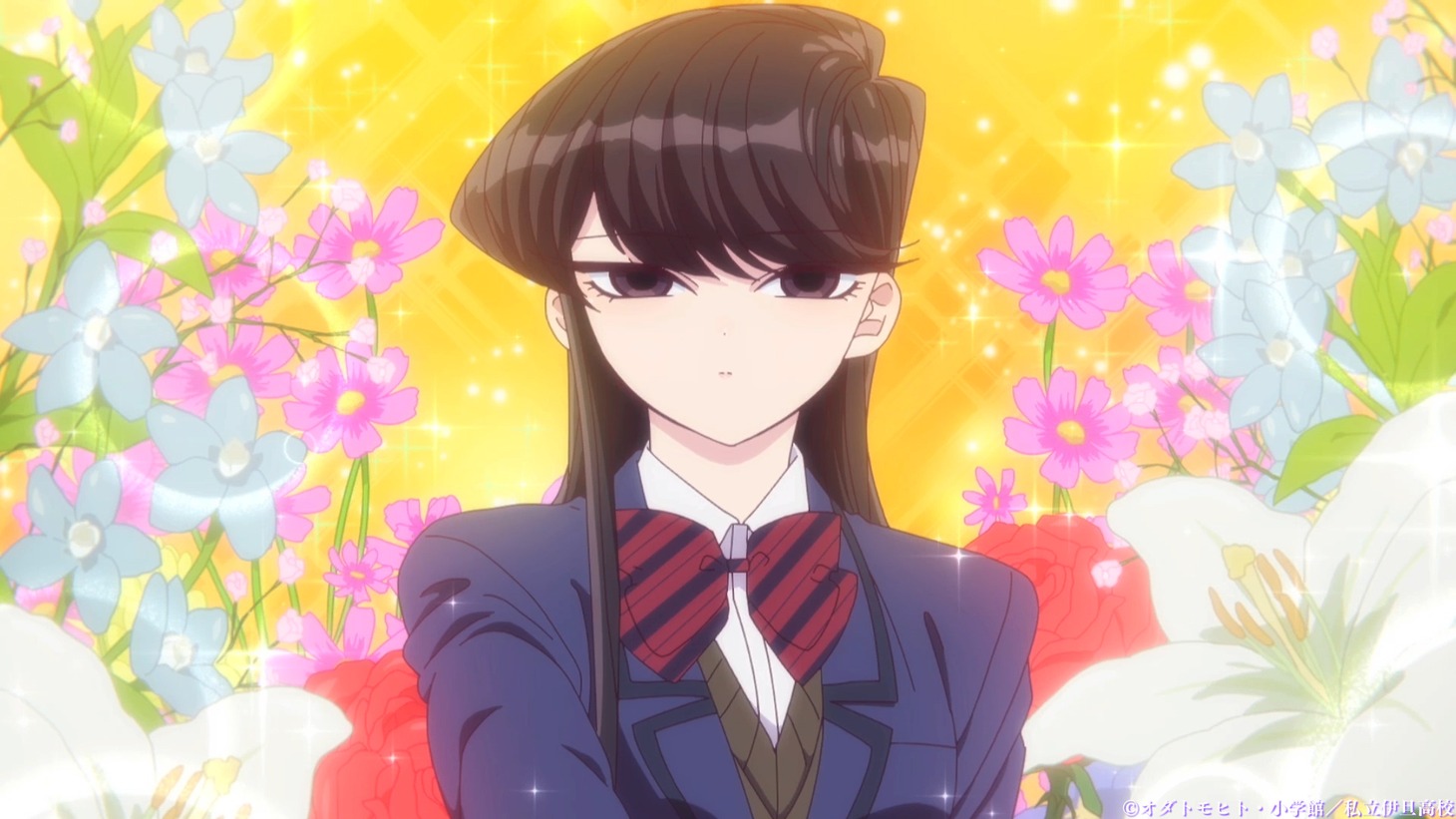 アニメ「古見さんは、コミュ症です。」第2期PVより。