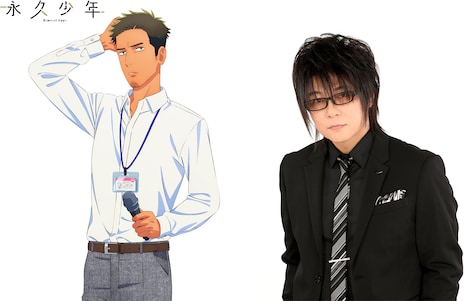 左から山中大輔、森川智之。