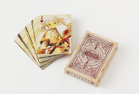 「葬送のフリーレン」7巻の特装版に付属する「オールキャラトランプ」。