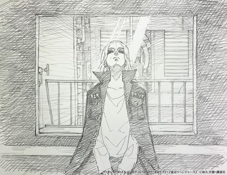 和久井健の描き下ろしイラスト。