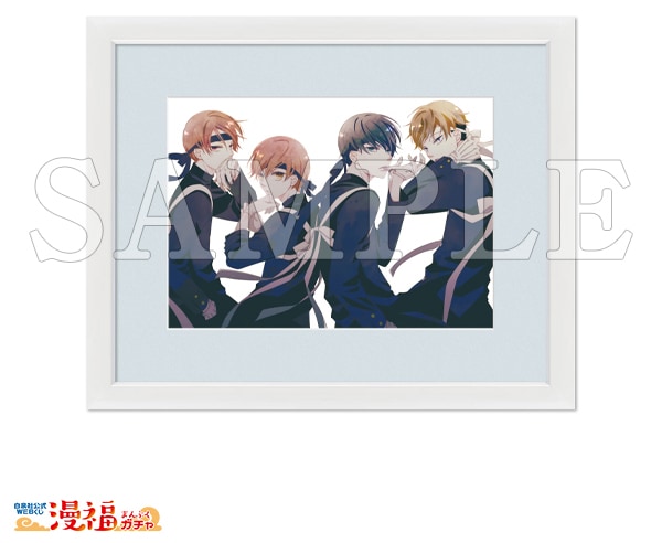 「高精細複製原画 キャラファイングラフ」