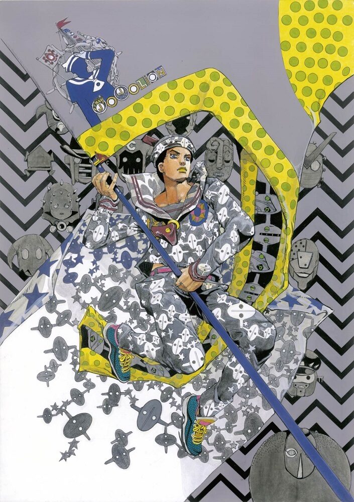 金沢21世紀美術館での「荒木飛呂彦原画展 JOJO 冒険の波紋」で新たに 