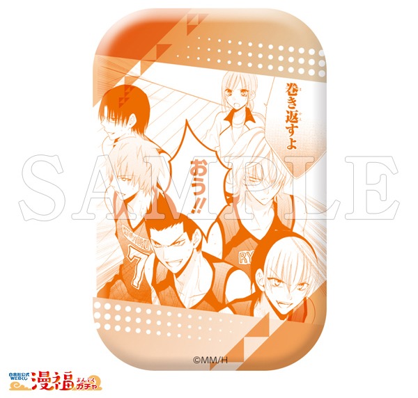「スクエア缶バッジ」