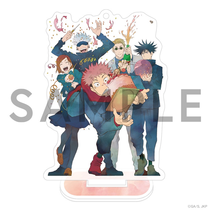 「『呪術廻戦』虎杖悠仁 BIRTHDAY2022 アクリルスタンドキーホルダー」 ※画像はイメージ。