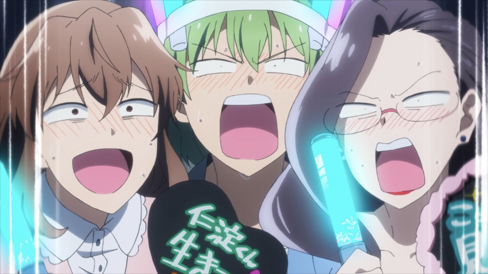 TVアニメ「神クズ☆アイドル」ティザーPVより。 (c)いそふらぼん肘樹・一迅社／「神クズ☆アイドル」製作委員会