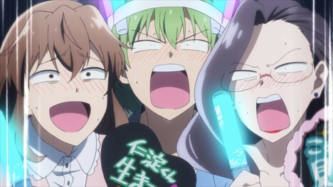 TVアニメ「神クズ☆アイドル」ティザーPVより。 (c)いそふらぼん肘樹・一迅社/「神クズ☆アイドル」製作委員会