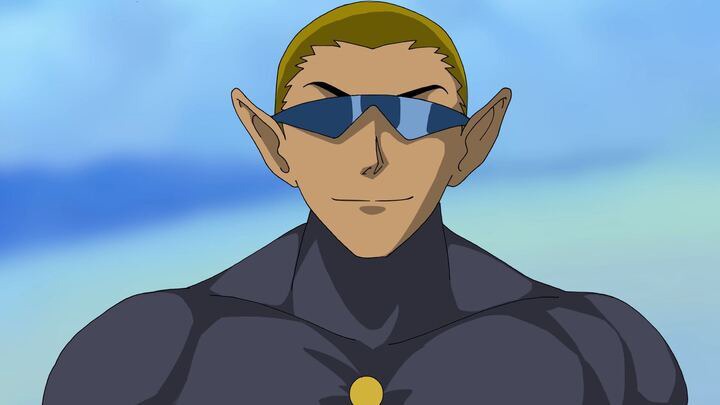 アニメ「ケンダマスター拳」より。