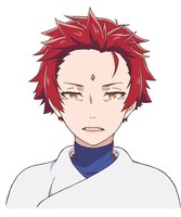 現在のフレア（CV：甲斐田裕子）。 (c)佐藤真登・SB クリエイティブ/処刑少女製作委員会