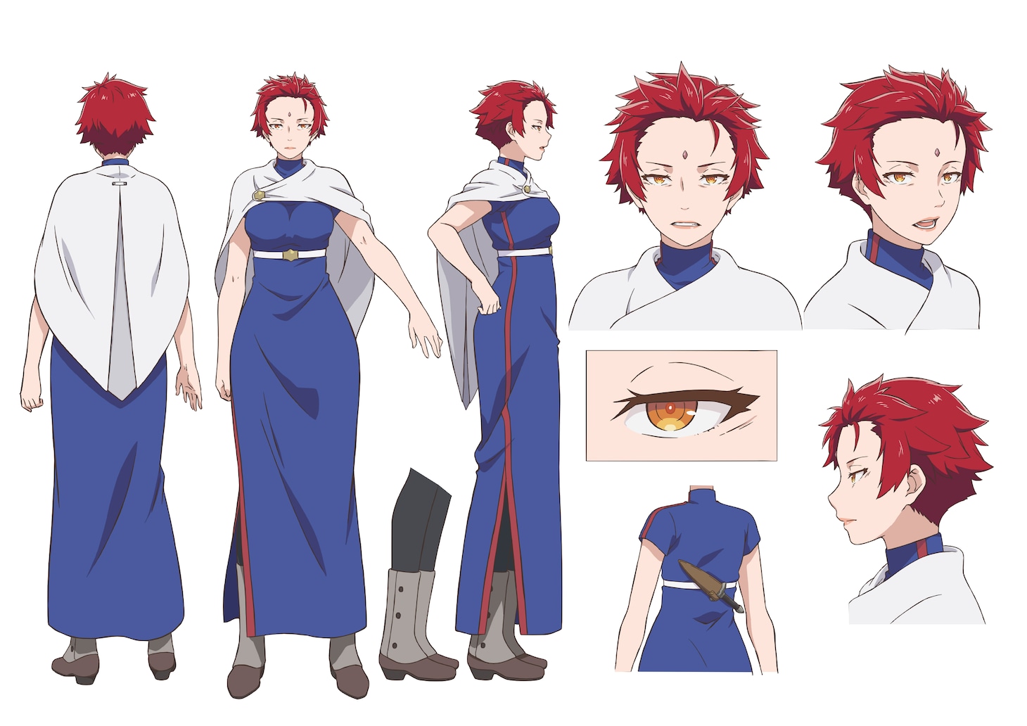 現在のフレア（CV：甲斐田裕子）。 (c)佐藤真登・SB クリエイティブ/処刑少女製作委員会