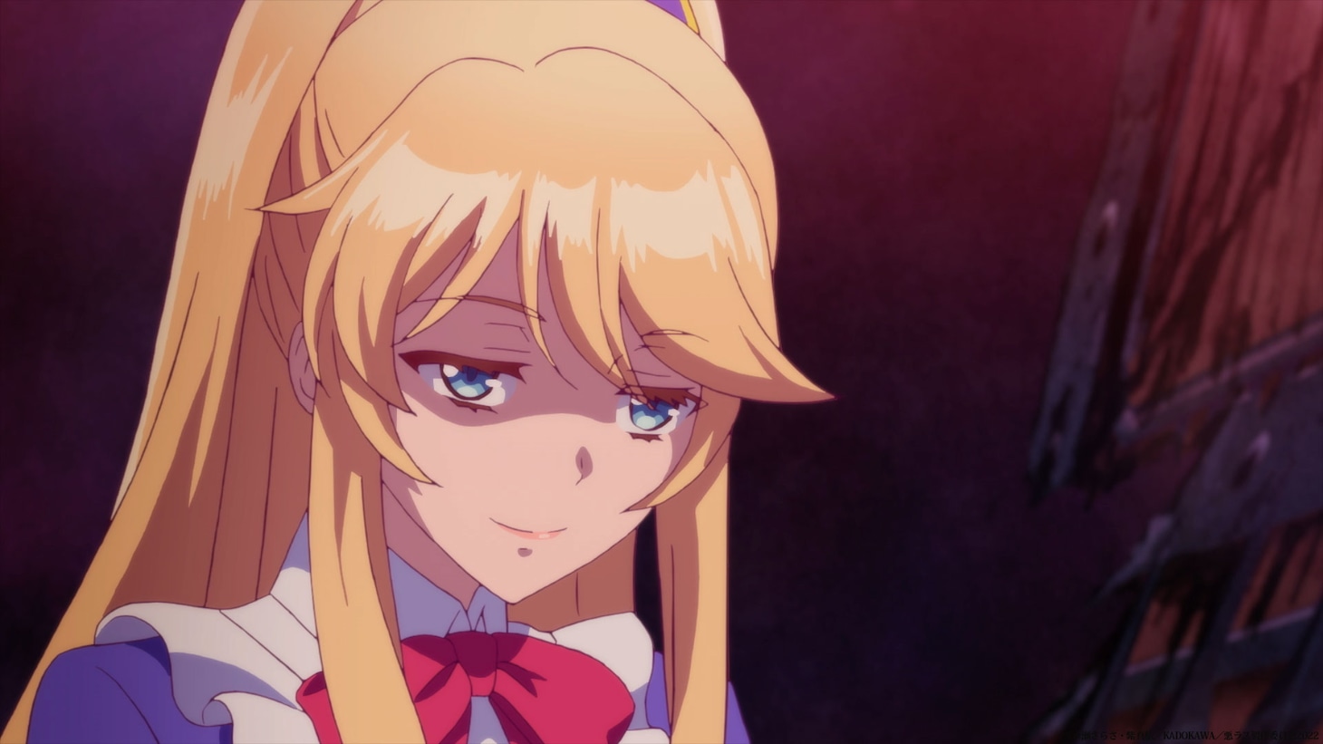 TVアニメ「悪役令嬢なのでラスボスを飼ってみました」ティザーPVより。