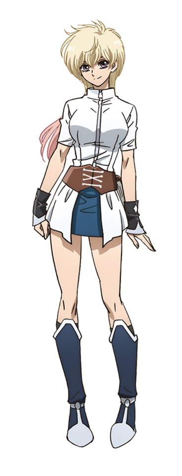 シーン・ハリ（CV：小澤亜李） (c)萩原一至/集英社・BASTARD!! 製作委員会