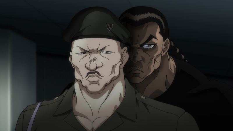 アニメ「範馬刃牙」2期の先行カット。