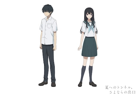 左から塔野カオル(CV:鈴鹿央士)、花城あんず(CV:飯豊まりえ)。