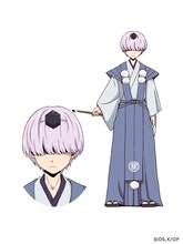 直江兼竜（CV：花江夏樹）
「上杉武士団」の勘定方を担う重臣。「人・物・カネが、あるべき場所へキッチリとおさまっている」ことが好きで、ふだんは数多の事務処理に忙殺されている。その小柄で冴えない姿からは一見武士らしさを感じられないが、部下たちから慕われ、主である竜臣からの信頼も厚い。じつは7回も奥方に逃げられ、離縁している。