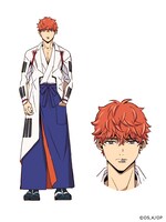 島津秋弘（CV：内山昂輝）
上杉連合傘下「島津武士団」当主の子息。無表情とも思われるほど、感情表現が乏しい。周りを固める団員たちは、幼いころから苦楽を共にした兄弟たち。彼らを率いて大きな武功を上げることを、己の使命としている。足技を主体とした剣技が得意。