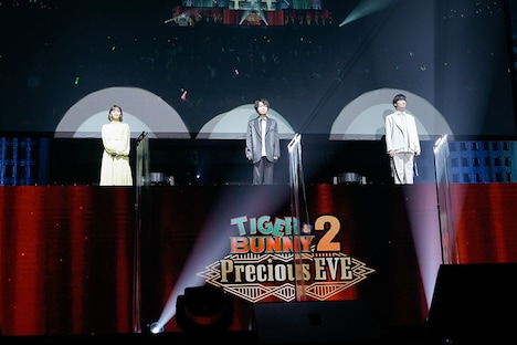 新キャスト。左から楠木ともり、島崎信長、千葉翔也。