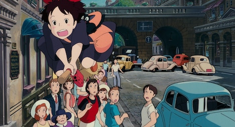 「魔女の宅急便」より。 (c)1989 角野栄子・Studio Ghibli・N