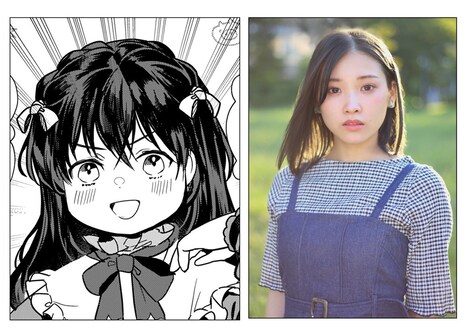 左からブリトニー、市ノ瀬加那。