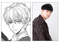 左からリカルド、鈴木崚汰。