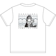 「ゆるキャン△ピングカー両面Tシャツ」