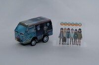 「ゆるキャン△ピングカー 組み立てプルバックカー」